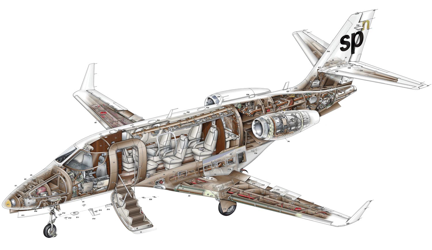jet privato Grob G180 SPn